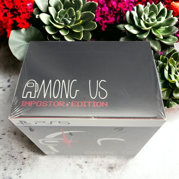 PS5 Among Us: Impostor Edition PlayStation 5 Crewmate vs Imposter FACTORY SEALED - Picture 2 of 10